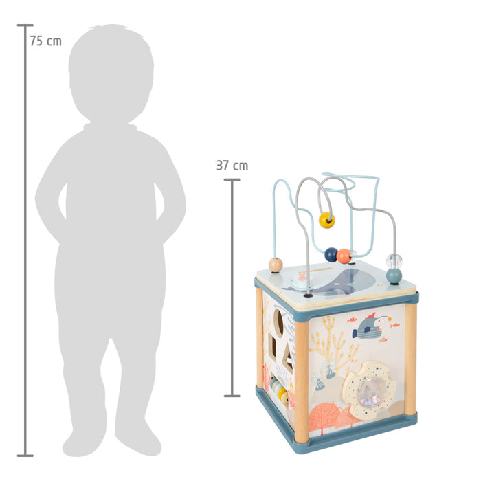 Motor skills cube underwater world