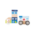 Load image into Gallery viewer, Wooden construction kit ambulance - clearance