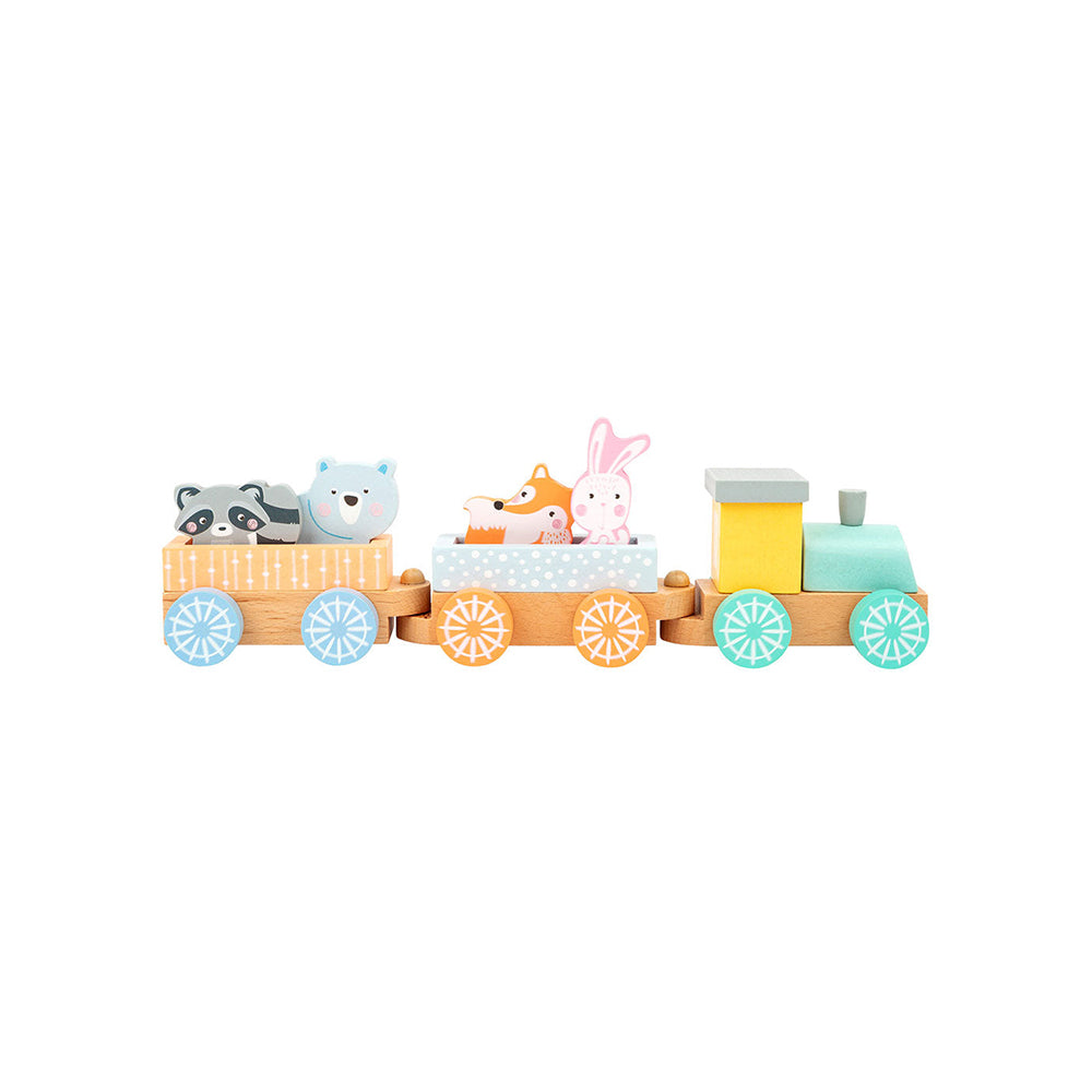 Holzzug Pastell - hampelmann