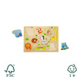 Load image into Gallery viewer, Set puzzle zoo animals