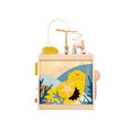 Load image into Gallery viewer, Seaside Motor Skills Cube – Wooden Learning Toy