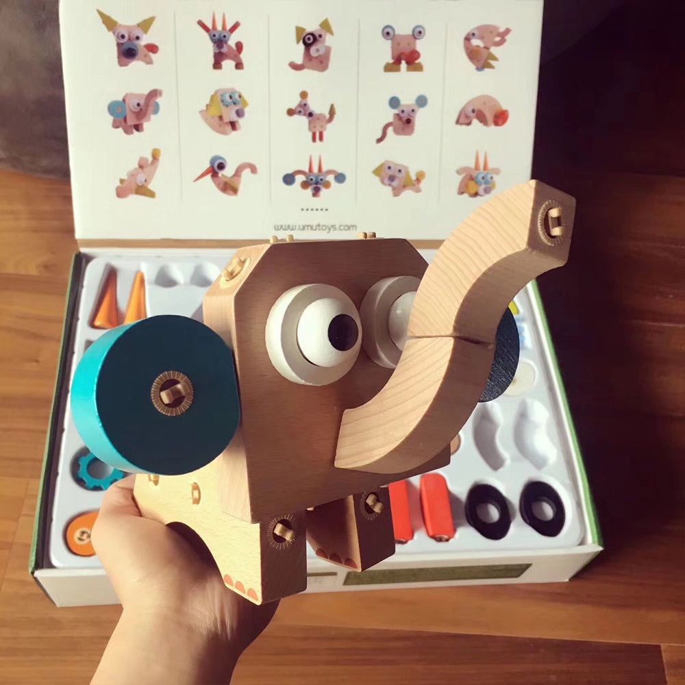 DIY animal building blocks