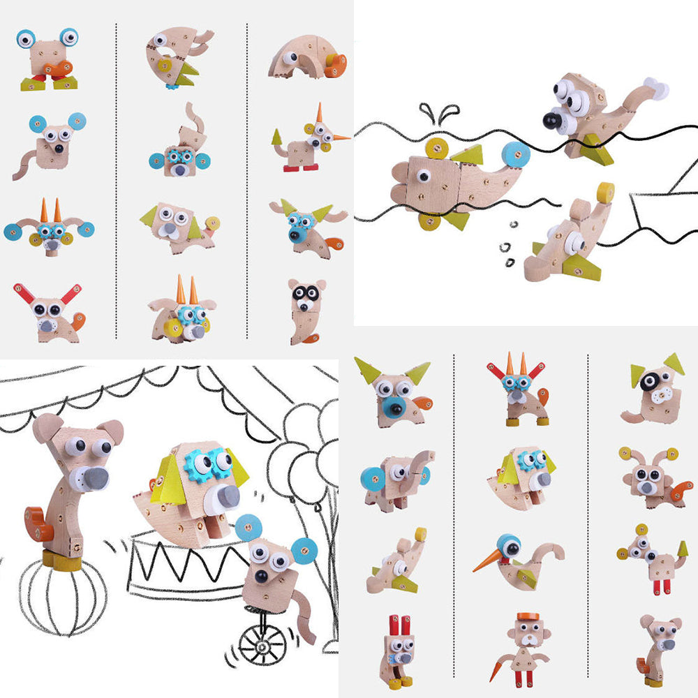 DIY animal building blocks