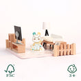 Load image into Gallery viewer, Dollhouse Wooden Dolls House with Furniture and Accessories