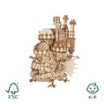 Load image into Gallery viewer, Howl's Moving Castle 3D Wood Model