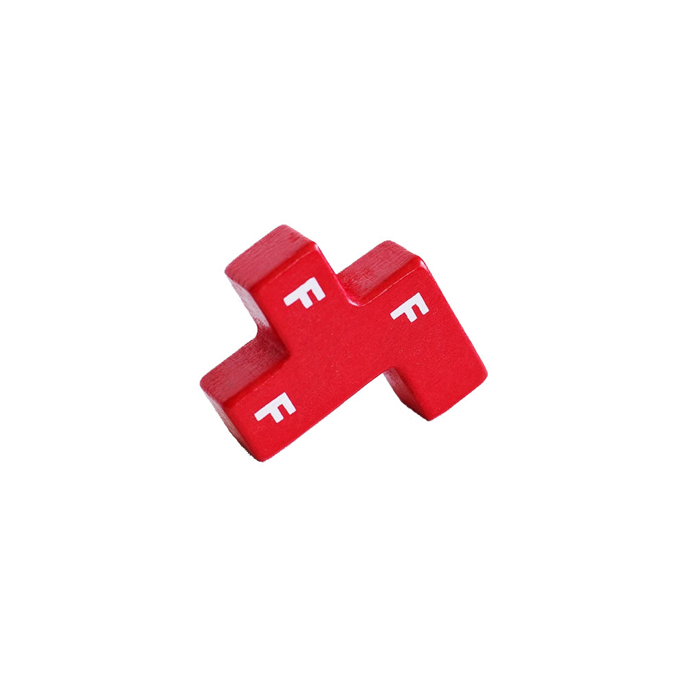 Wooden letter and number blocks