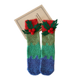 Charger l'image dans la visionneuse de la galerie, Chaussettes de Noël festives Jumping Jack