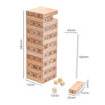 Load image into Gallery viewer, Wood Stacking Tower Game