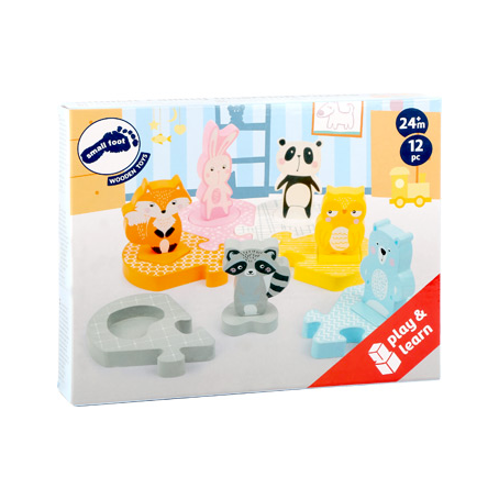 Steckpuzzle Pastell