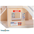Load image into Gallery viewer, Wooden train: station with train and accessories