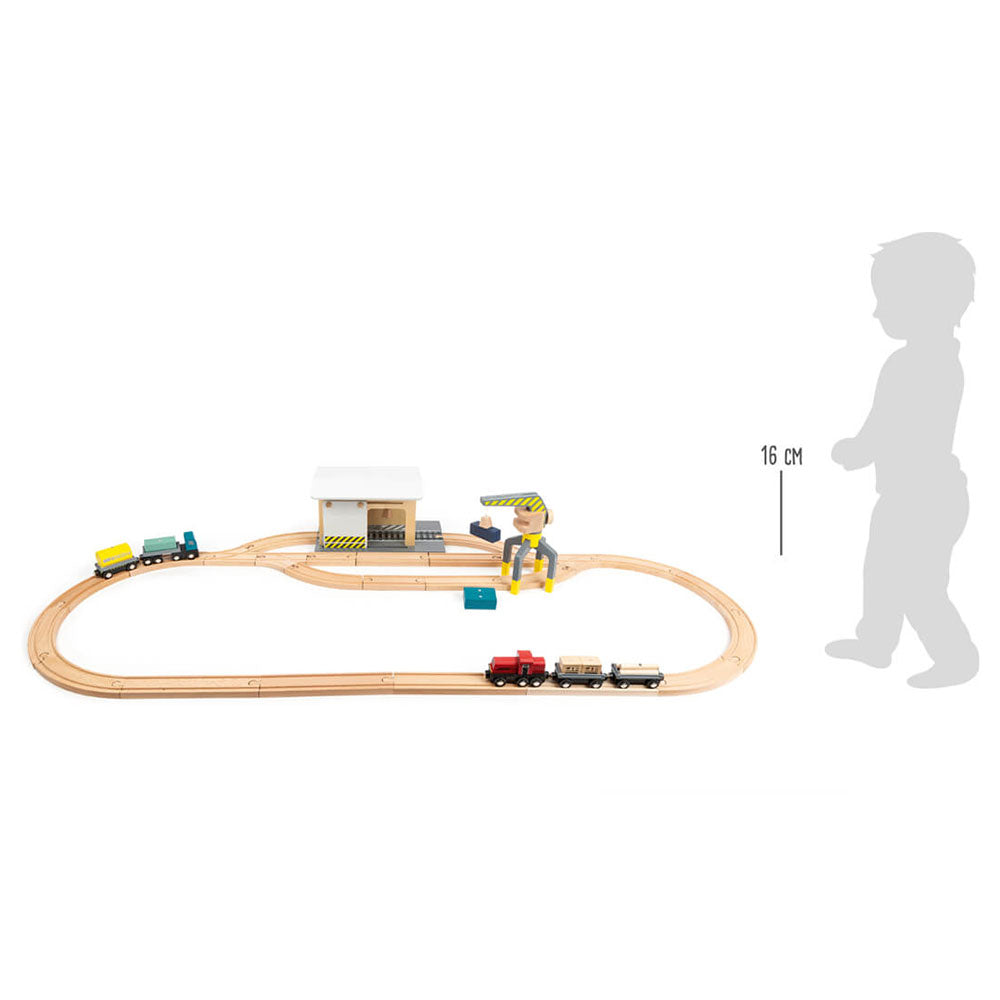 Gare de marchandises avec accessoires