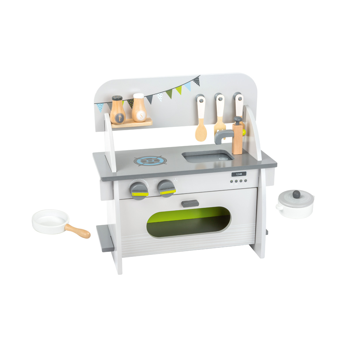 Compact Wooden Children's Kitchen