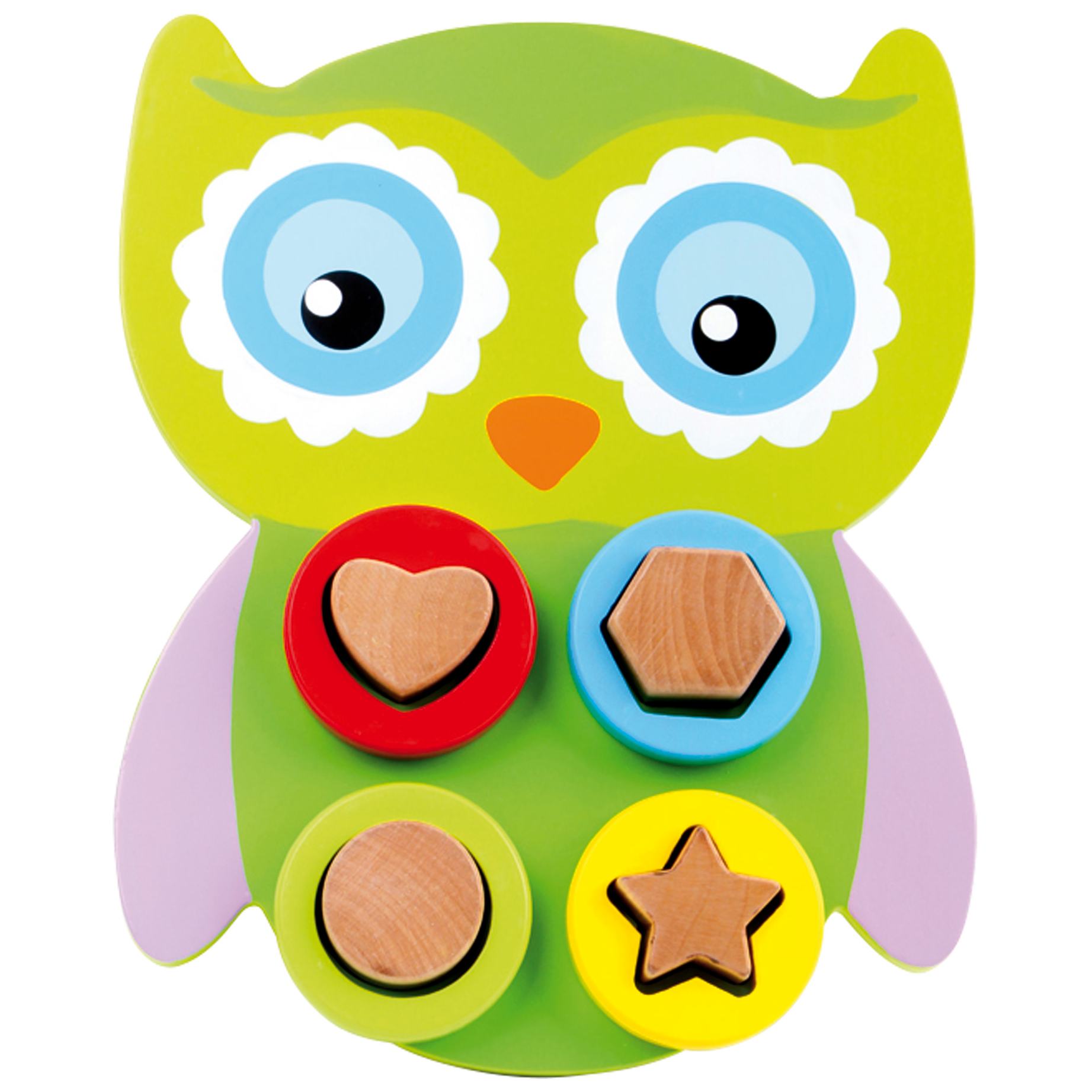 Shape Sorting Puzzle Owl - Discontinued