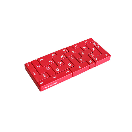Wooden letter and number blocks