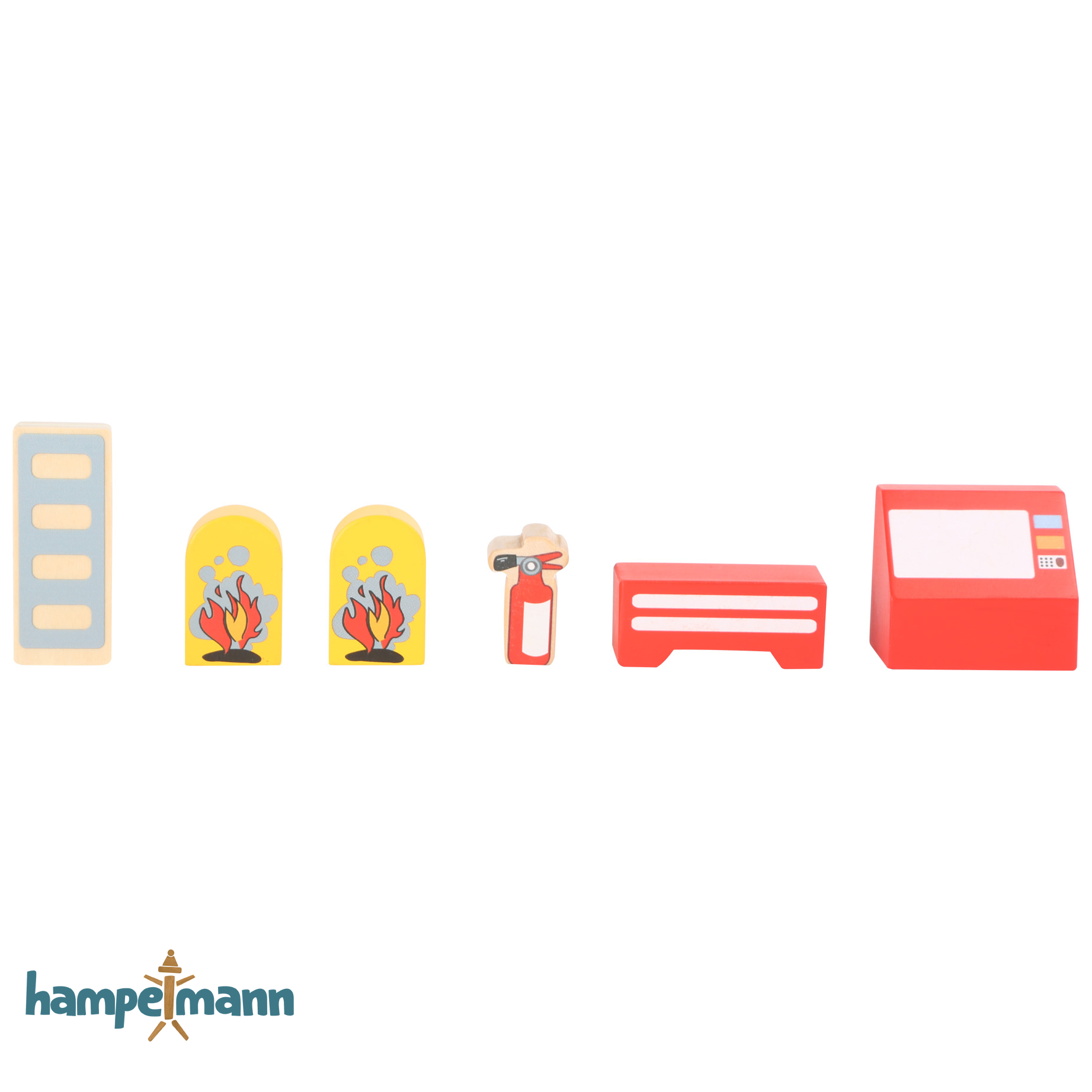 Fire department with accessories (fire station)